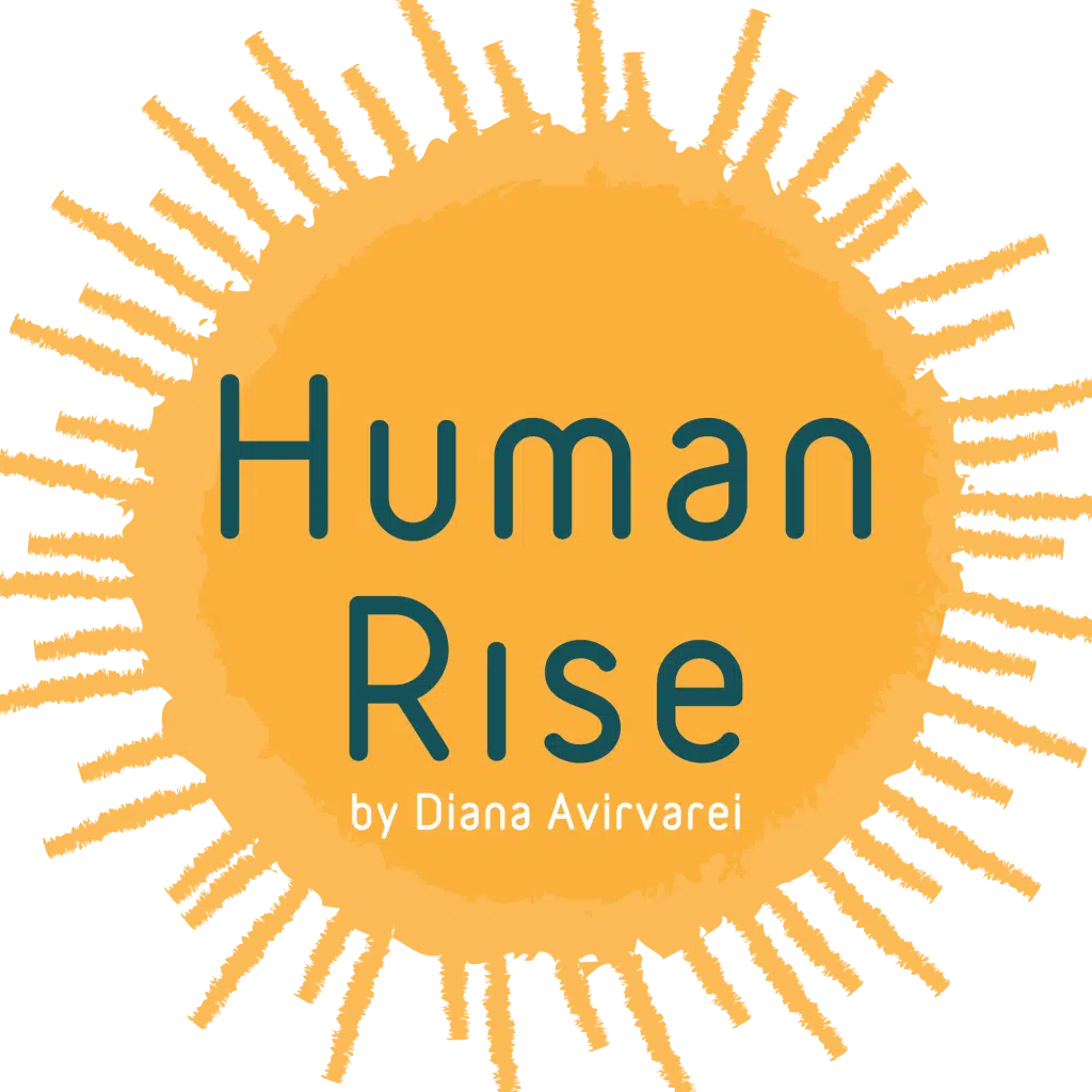 Human Rise logo soare color